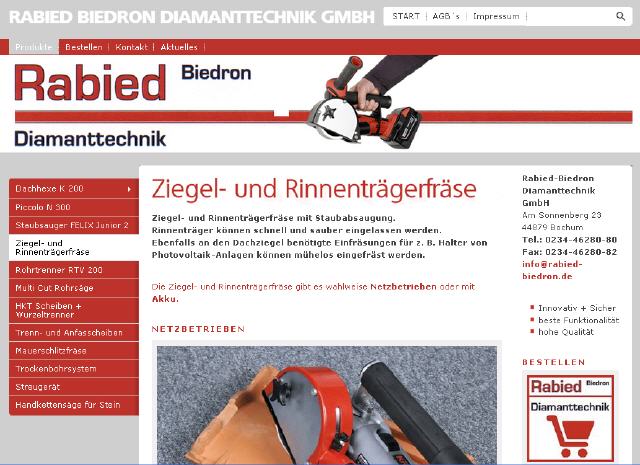 Werkzeug- und Maschinenbau Rabied-Biedron