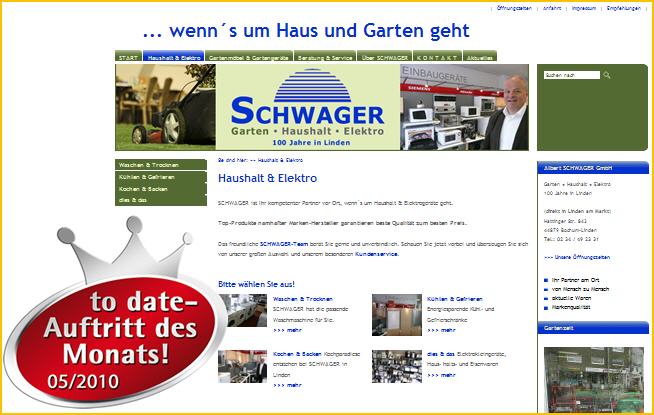 Referenz Schwager Webdesign Bochum