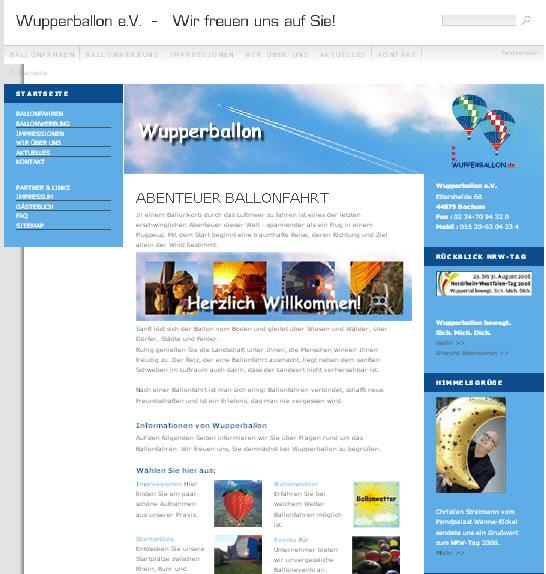 Wupperballon e. V.  Volker Krüger